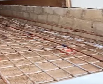 Армирование бетонного пола